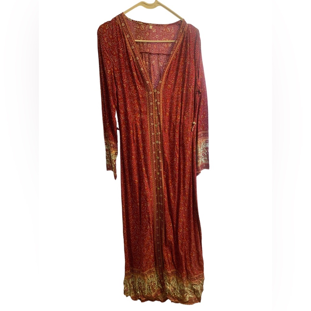 Pink bohemian dress